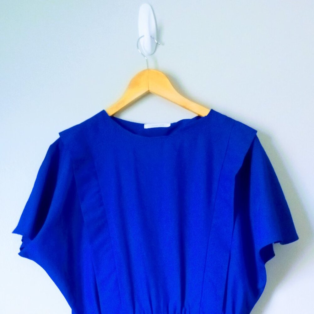 Kentucky Blue Vintage Handmade Max Dress